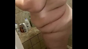 Preview 1 of In Far - BBW wife washing up in the shower