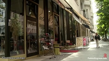 Preview 2 of Xxx Debbarma - European blond bound in shop window