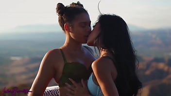 Preview 2 of Xnxx 2018 New Video - Asian Lesbo Ember Snow Seduces Ebony Teen Michelle Anderson