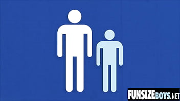 Preview 1 of Stepsis Accidentally Fuck - Ginger fucks smooth ass teen boy on kitchen counter bareback-FUNSIZEBOYS.NET