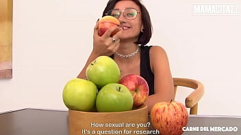 Preview 2 of Xxxxvid Evanescenceo - CARNEDELMERCADO - (Luna Castillo,  Alex Moreno) - Nerdy Latina With Perfect Body Picked Up And Banged Hard By A Big Cock