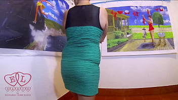 Preview 1 of Mean Bitches Erotic Femdom - ENF Public domination Man makes defenseless helpless slut suck his dick rough. Guy undressed lady at the art gallery