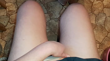 Preview 3 of Wilde Big - I secretly and riskily reached into my panties while my stepsister was preparing dinner in front of me