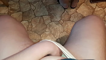 Preview 4 of Wilde Big - I secretly and riskily reached into my panties while my stepsister was preparing dinner in front of me