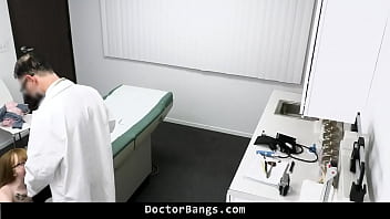 Preview 2 of Rossa Sifredi - Doctor Suggesting that Teen Should Have Sex with Him in Order to Compare the Symptoms - Amber Stark,  Jasmine Wilde