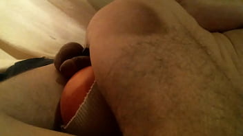 Preview 4 of Jynx Maze Ariella Ferrera - my slutty boy hole takes biggest dildo Atlas XL w some help. Chorizo XL reams next