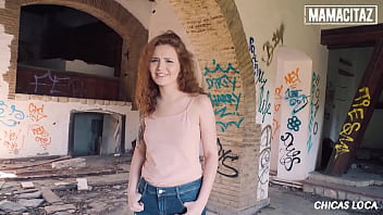 Preview 1 of Www Xxx Hindi Aunty Bd Com - MAMACITAZ - (Shelley Bliss,  Juan Lucho) - Small Tits Curly Hair Teen Risky Sex In Abandoned Building