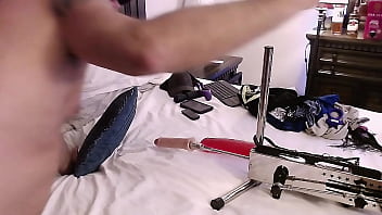 Preview 4 of Sex Lez Ass - Fuck Machine Glides in and out,  DEEP inside my ASS! Assgasms are sure to be in the multiples