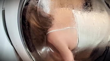 Preview 1 of Gerby Boys Kdv Pjk - I Got Stuck in the Washing Machine again