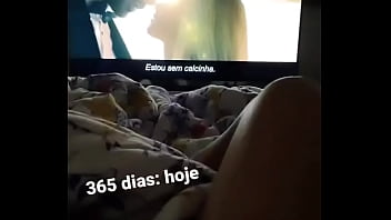 Preview 1 of New Sunny Liony - Filminho de hoje! Algu&eacute_m pra assistir comigo ?