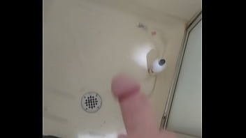 Preview 4 of Cum Skirt Compilation - Skinnylegz-AKA-OregonSlimMF gets some quick stress relief in the bathroom.