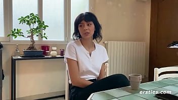 Preview 4 of New Nepali Poran - Sasha Masturbates With a Glass Dildo