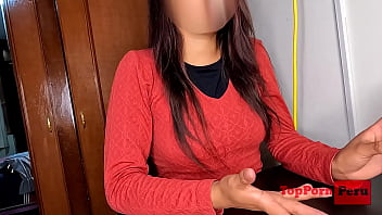 Preview 2 of Uzak Dou - Casting 013 - May,  futura abogada tiene por primera vez sexo anal y terminamos con un creampie porque necesitaba dinero (Versi&oacute_n Gratuita)