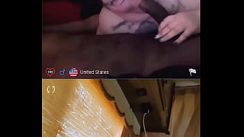Preview 1 of Horney Tit Joob - Lynn sucking cock on live