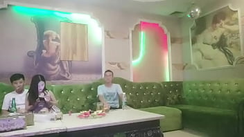 Preview 1 of Excellent Gaping Huge Hole Pussy - chinese ktv kinky group sex sitting lady 4p
