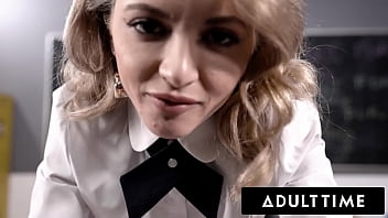 Preview 2 of Midori Medison - ASMR Fantasy - Naughty Student Lola Fae Swallows Your Cum In Detention! - POV Roleplay