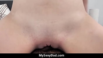 Preview 4 of Bbw Prancis - Step Daughter Tries to Giver Her Stepdad a Good Gift on Day