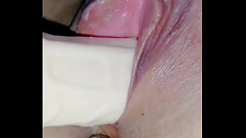 Preview 2 of Family Stoke Teen - Close up dildo fucking my wet pussy masturbation