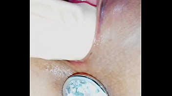 Preview 4 of Family Stoke Teen - Close up dildo fucking my wet pussy masturbation