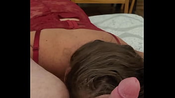 Preview 1 of Loves Creampies - Bbw sucking my dick