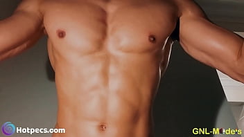 Preview 3 of Pakistani Mom Big Bbc Xnx - He&#039_s so muscular and strong!Admire his fit body as he trains and lifts dumbbells!