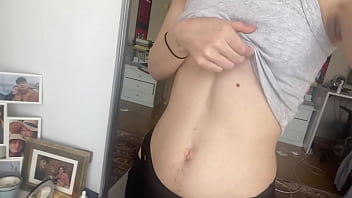 Preview 2 of Little Pusey - My tiny small tits