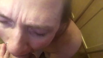 Preview 1 of Jet Fuel Aline - Extreme Puke Piss Puddle from Rough Deepthroat The Dude Uses Bunnie as a Mop Then Makes Her Lick It Up and Swallow - BunnieAndTheDude