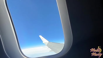 Preview 4 of Turkish Girls Losing Virginity - Fucking Scarlett Alexis on a Private Jet: Trailer | Produced by Nade Nasty