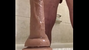 Preview 2 of Sani Leon Xxx Vido Mp4 - Dildo in the bathtub