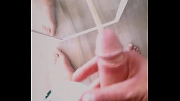 Preview 4 of Sunny Leone Fat Body - Jerking in front of mirror