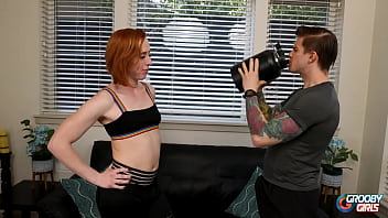 Preview 2 of Rual Sex - GROOBYGIRLS: Shiri Allwood and John Kilo Make A Porno