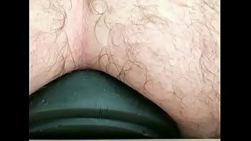 Preview 2 of Hot Sex Tubl - Huge 11 cm wide Butt Plug pushed in my Ass up close while standing