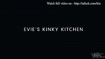Preview 4 of Korian X - Evie&#039_s Kinky Kitchen / TransAngels  / download full from http://tafuck.com/kin