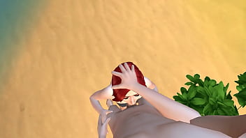 Preview 3 of Marawad Sax - The Sims 4 - Tropical Vacation Sex