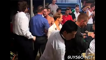 Preview 2 of Turkish Lady Kashmir - Fuck train at a homo fuckfest
