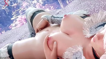 Preview 1 of Asias Bbw - Monster hunter needs a good rest with a dick