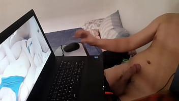 Preview 3 of Sexwww18 - Masturbating While Watching Hot Porn Video