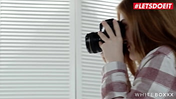 Preview 1 of Good Maning - WHITEBOXXX - (Jia Lissa,  Red Fox) - Two Hot Lesbian Redhead Babes Lick And Finger Each Other To Hot Orgasms