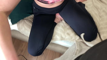 Preview 2 of Hot Latino Booty - Friend&#039_s Mom with Big Tits Brazenly Blowjob and Fuck Me - Russian Amateur Video with Conversation