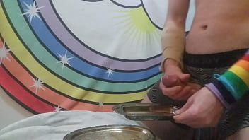 Preview 3 of Indian College Girle Sexv - Cumshot over the Rainbow by Max Shenanigans