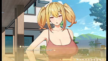 Preview 3 of Hot Beautiful Girl Sex - Summer Clover [ HAREM HENTAI GAME ] Ep.5 my BOSS still masturbates thinking about me !