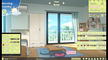 Preview 4 of Hot Beautiful Girl Sex - Summer Clover [ HAREM HENTAI GAME ] Ep.5 my BOSS still masturbates thinking about me !