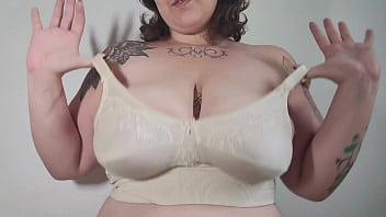 Preview 2 of Vintage Farmer Boy - Playing with saggy tits to the sound of sexy sax
