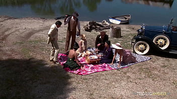 Preview 1 of Xoxx Video Made - Group of naughty friends loves fucking together outdoors