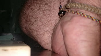 Preview 2 of Www Xveduos Com - Huge Butt Plug pushed in my Ass while standing