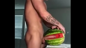 Preview 1 of Men To Meb - I&#039_d be this watermelon