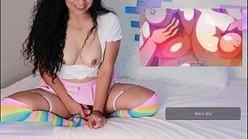 Preview 2 of Veronica Larrieu - Reacciono a hentai daraku reijou y termino empapada de mi propio squirt -AGATHA DOLLY