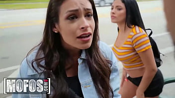 Preview 1 of Uram 00 - (Katana Kombat) Just Argued With Her Bf At A Bus Stop (Serena Santos) Shows Up To Pick Up The Pieces - Mofos