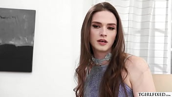 Preview 2 of Real Mother And Sun Sex - Shemale babes 3some bareback anal fuck