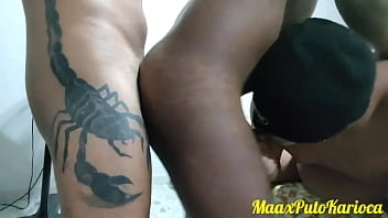 Preview 3 of Sanyilon Xxxx - Putaria com casal,  comi o marido enquanto o outro assistia ,  acabou me mamando. E por final gozei no rabo do seu companheiro.